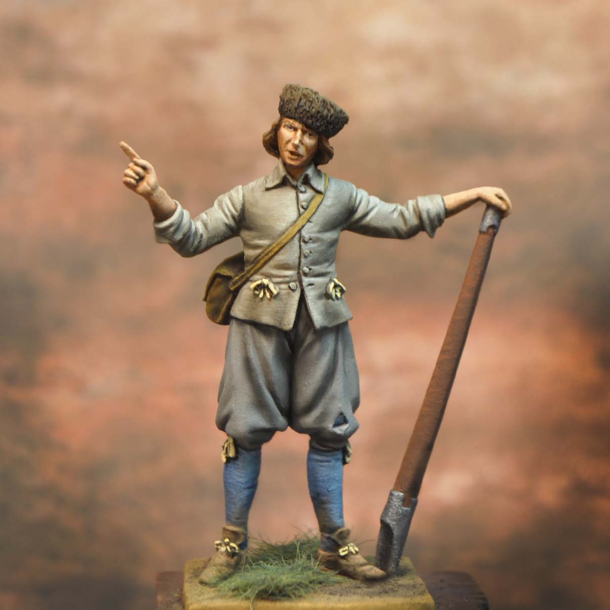 ART GIRONA General Serie Servant de Pièce figurine Impérial