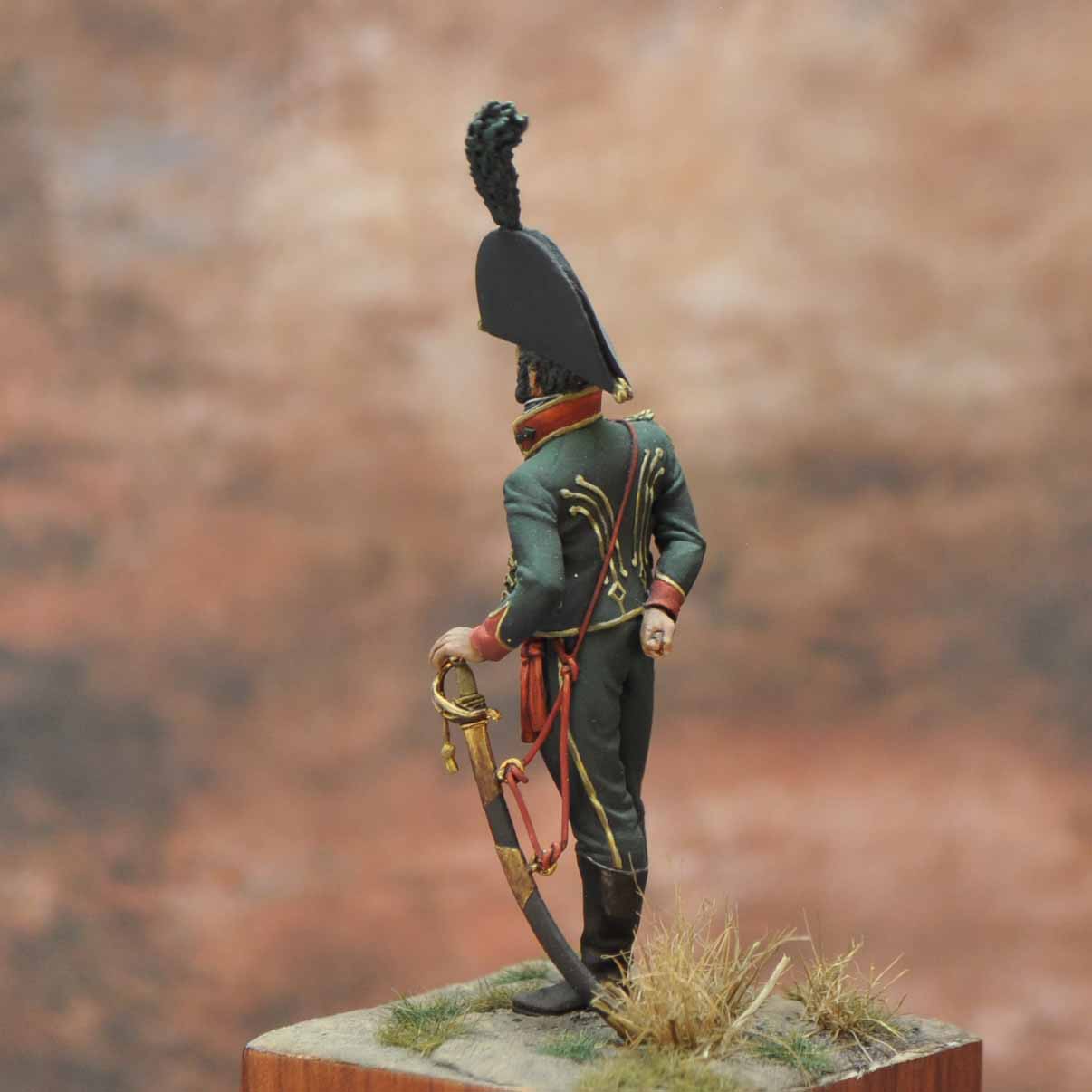 ART GIRONA Napoleonic Officer Catalonia 1807 figurine officier