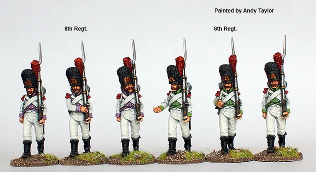 Perry Miniatures Napoleonic KH 4 Grenadiers figurines 28mm