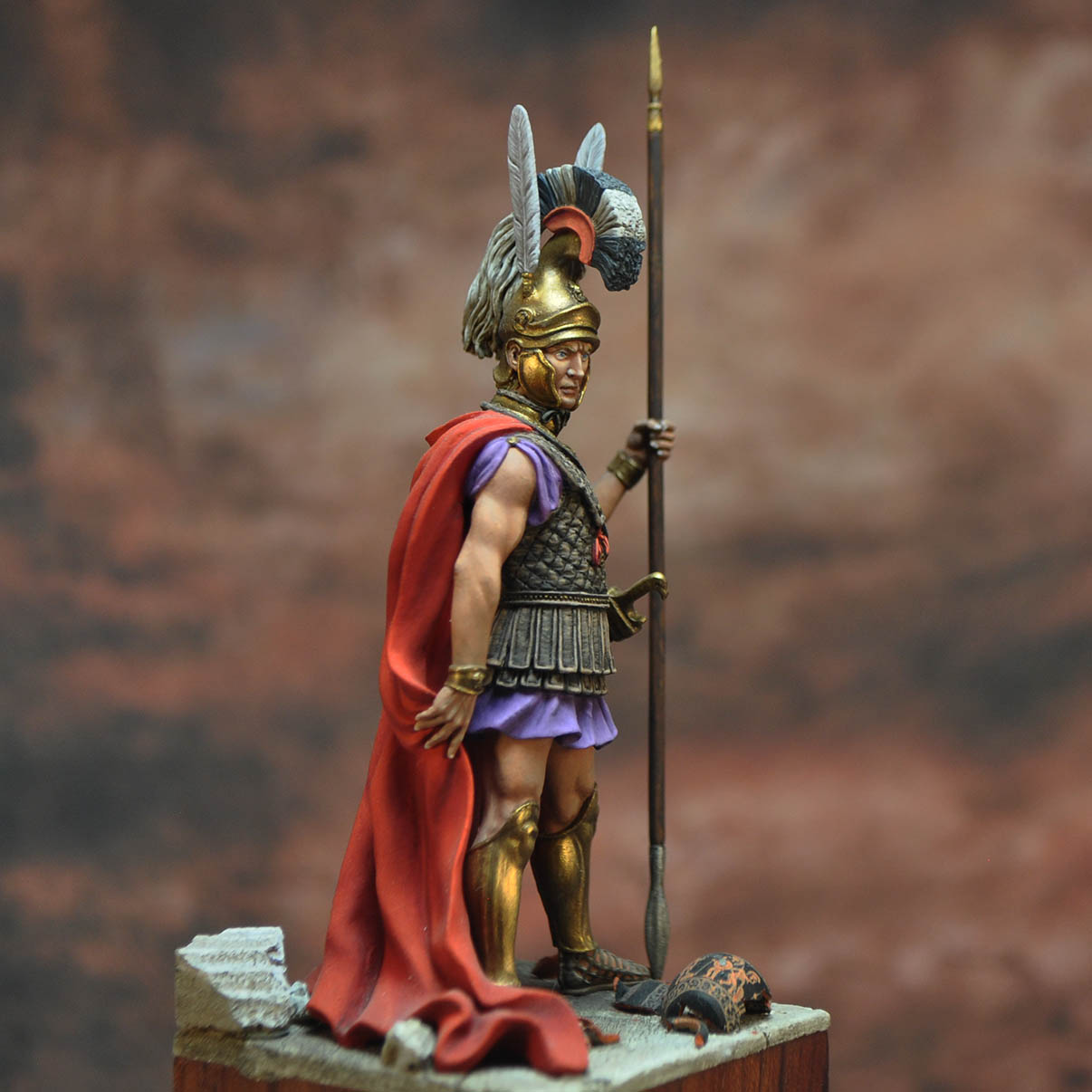 Art Girona Serie Historical Alexandre III figurine Thèbes 335 av. J.-C.
