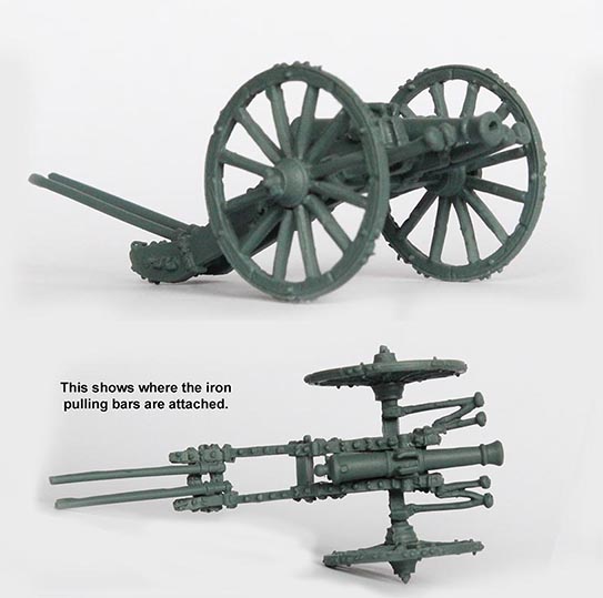 Perry Napoleonic OT 38 canon léger 4 livres maquette