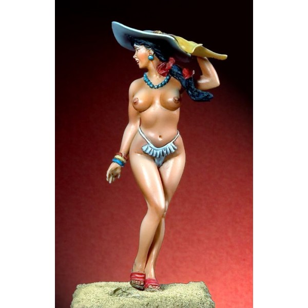 ART GIRONA Miniatures Delphine figurine femme à peindre