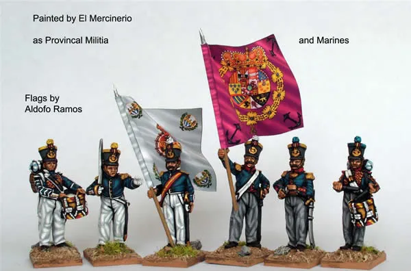 Perry Miniatures Carlist War ISA21 Infanterie figurines command