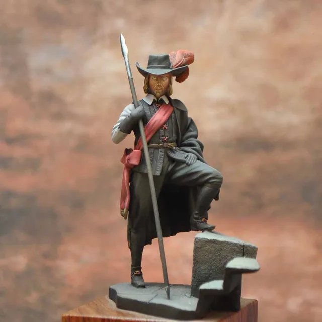 Art Girona Spanish Serie Spanish Officer Tuttlingen 1643 figurine 54mm