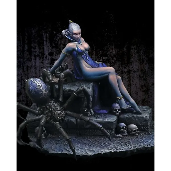 Art Girona Miniatures Dark Elf Priestess figurine 54 mm