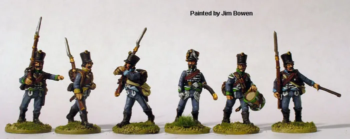 Perry Napoleonic AN 22 commandement Insurrectio figurines 28mm