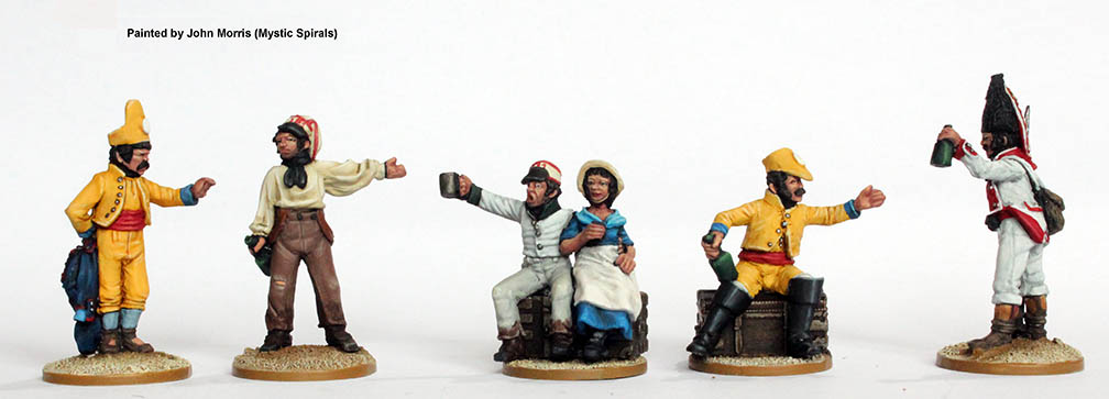 Perry Miniatures BH 145 scène de camp Péninsule 28mm