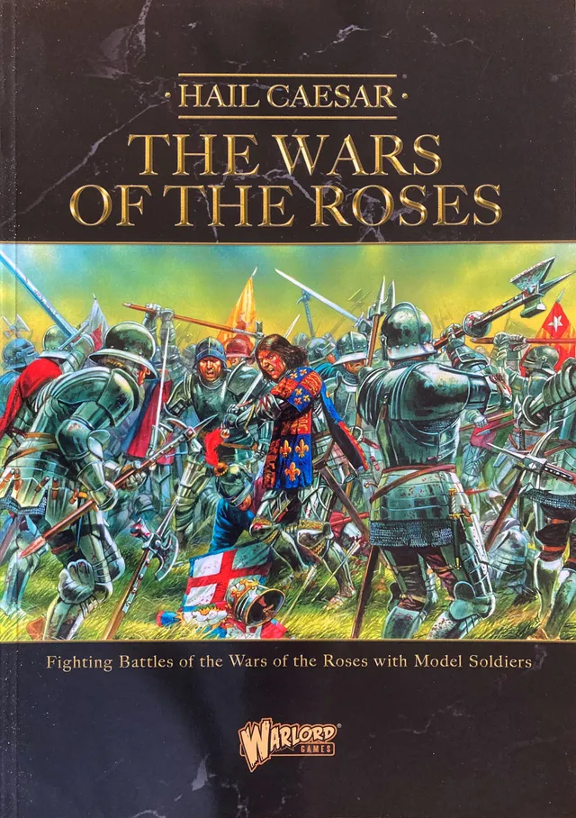 Hail Caesar Wars of the Roses livre 144 pages couleur Perry