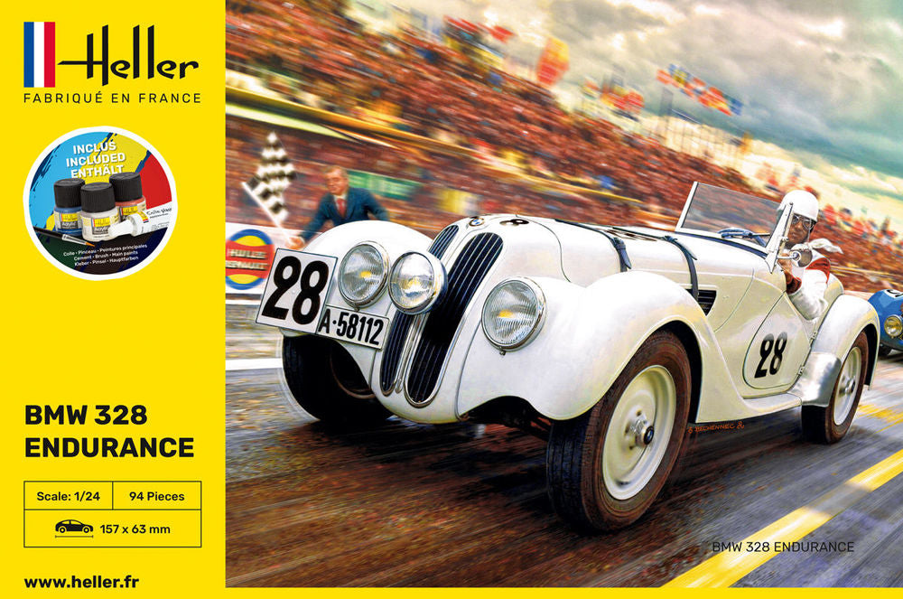 Heller Starter Kit BMW 328 Endurance maquette auto 1/24