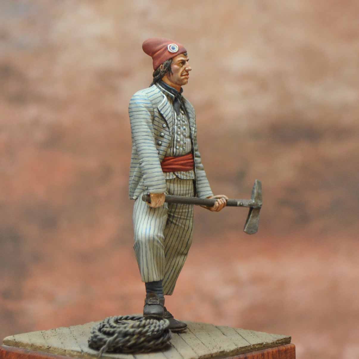 Art Girona Napoleonic Matelot Révolutionnaire 1789 figurine