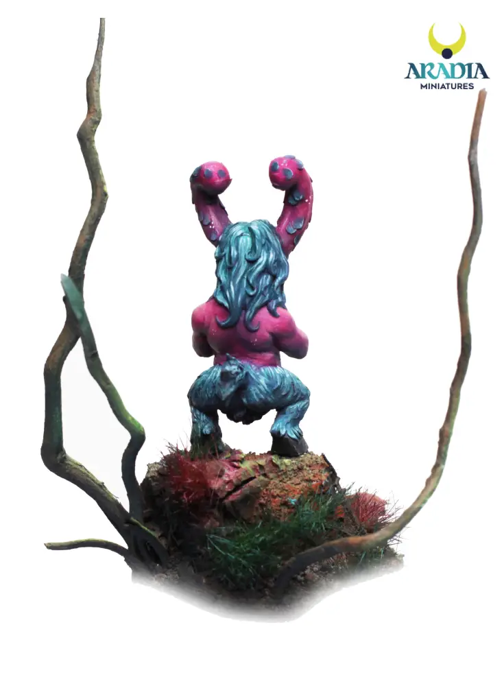 Aradia Classic Fantasy Sad satyr figurine résine