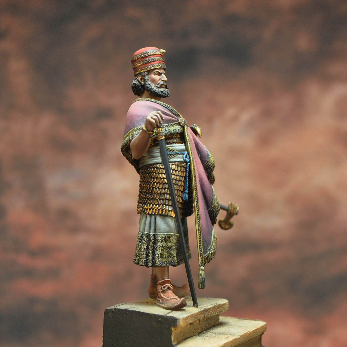 Art Girona Serie Historical Muwattalis figurine Qadesh 54 mm