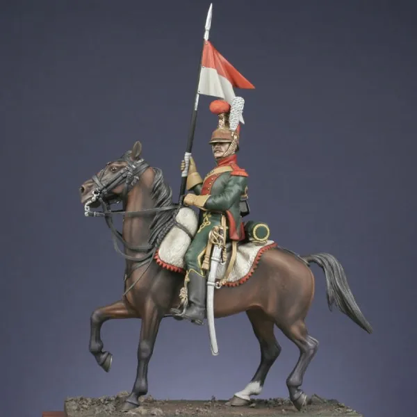 Art Girona Miniatures Chevau-léger lancier 6e 1811 figurine à peindre