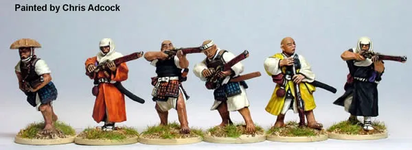 Perry Miniatures SAM55 Moines arquebuse figurines 28mm