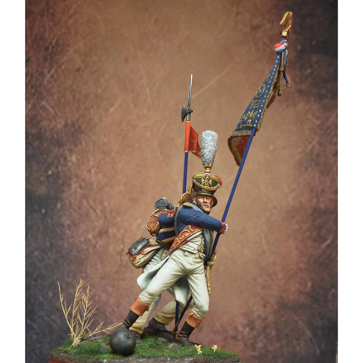 Art Girona 70mm Courage et Discipline figurine 1810 Empire