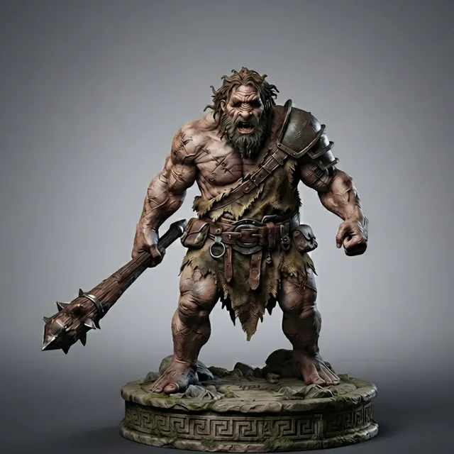 Art Girona Mythology Cyclops figurine 54 mm à peindre