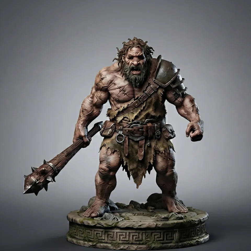Art Girona Mythology Cyclops figurine 54 mm à peindre