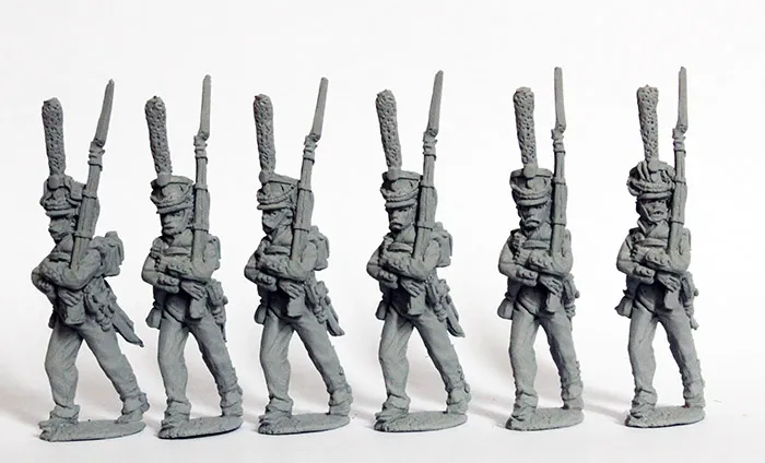 Perry Miniatures Napoleonic RN 86 figurines grenadiers marche 1809