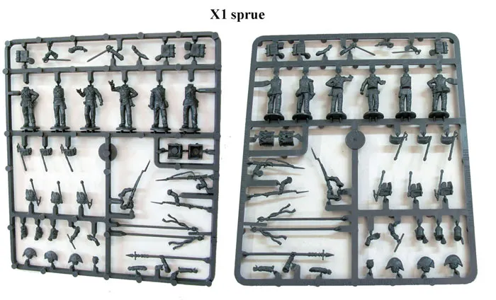 Perry Plastic B20 commandement britannique 1808-1815 grappe 28mm