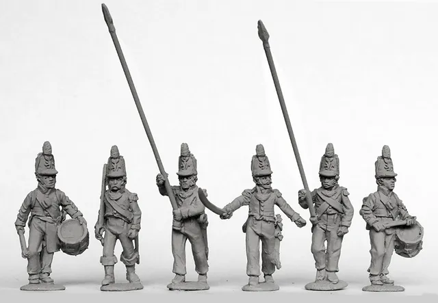 Perry Miniatures Napoleonic SPA 14 figurines commandement espagnol 28mm