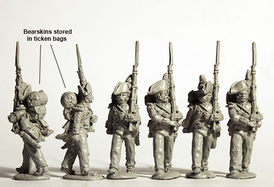 Perry Napoleonic FN166 grenadiers bicornes métal 1805