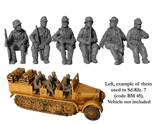 Perry Miniatures World War 2 GWW 20 demi-section figurines 28mm
