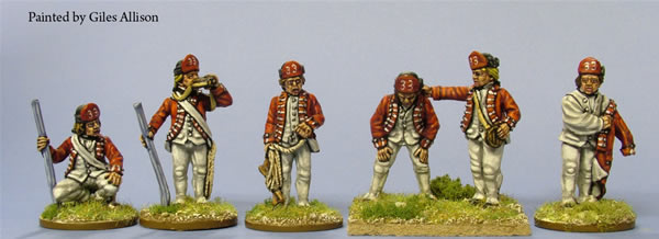 Perry Miniatures AW116 infanterie britannique figurine 28mm repos