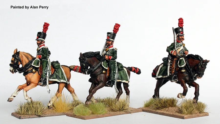 Perry SPA 51 figurines Cazadores montés galop shako
