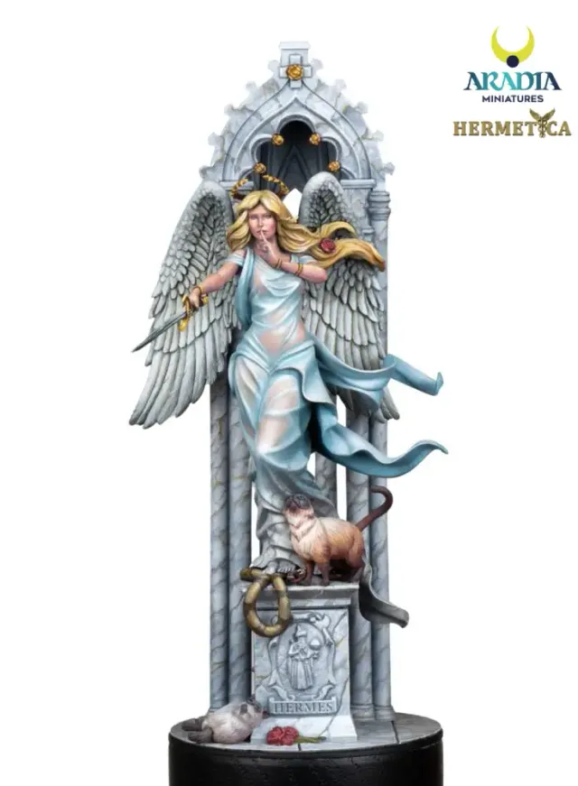 Aradia Hermetica Myriam figurine résine à peindre