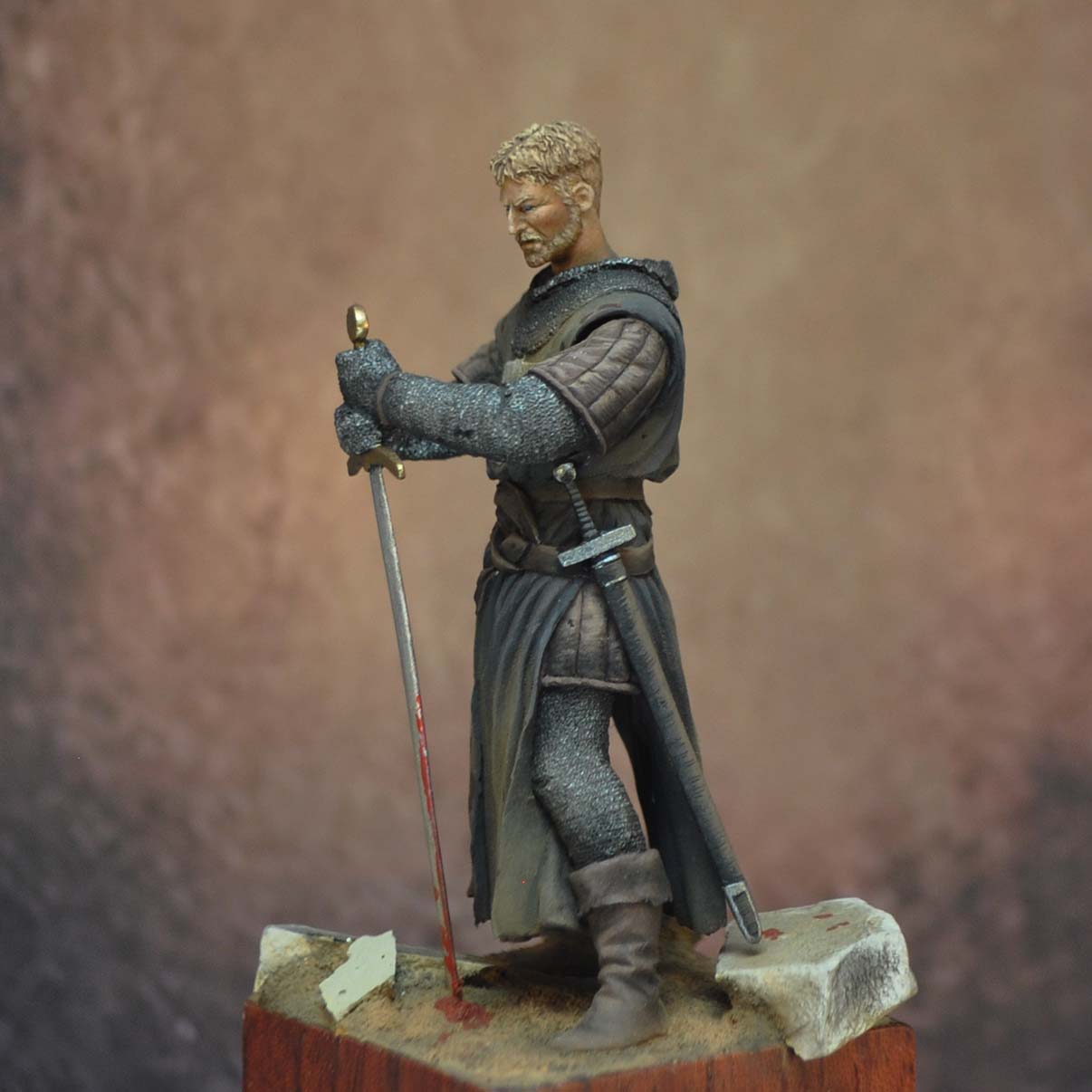ART GIRONA 70mm Hospitaller Knight figurine XIIe siècle