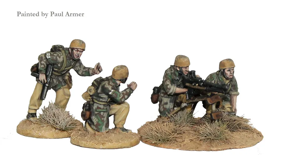 Perry World War 2 GWW 33 Fallschirmjäger MG42 trépied 28mm