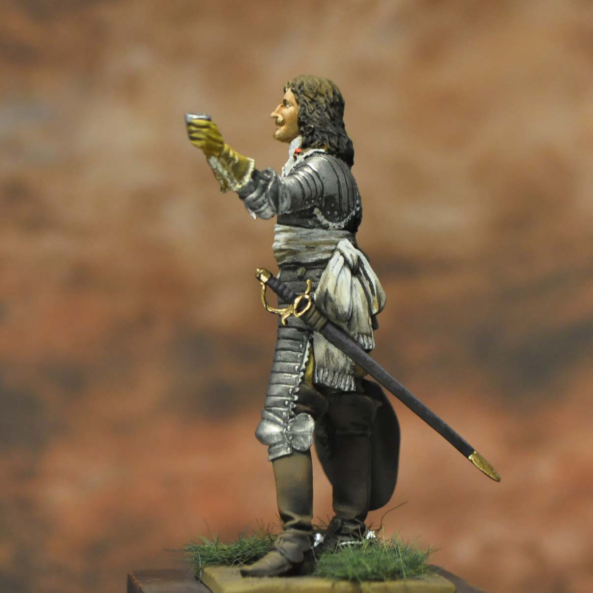 Art Girona General Serie Officier de Gendarmes figurine 54 mm