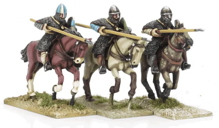Perry Crusades CU4 Knights lance figurines charge