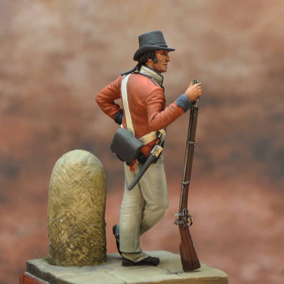 Art Girona Napoleonic Fusilier Légion Nautique figurine 54 mm