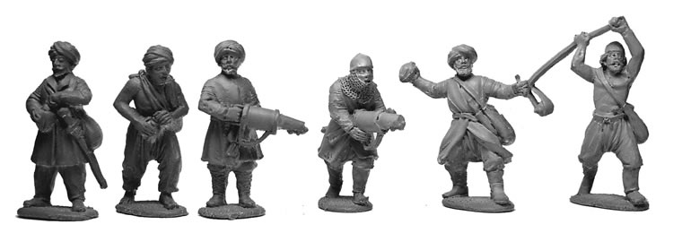 Perry Miniatures Crusades MA27 Naffatah figurines feu