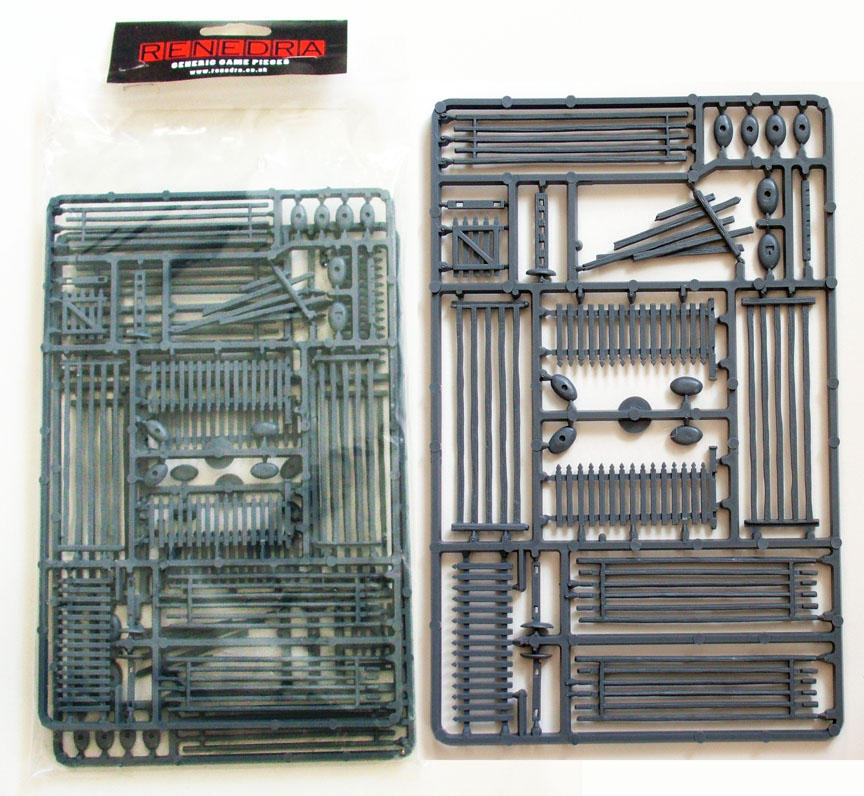 Perry Miniatures B10 accessoires clôtures américaines piquet rail
