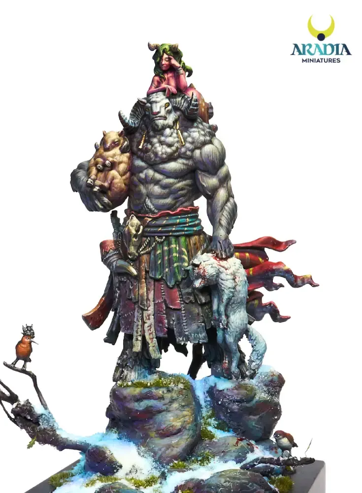 Aradia Classic Fantasy Paganus figurine résine berger géant