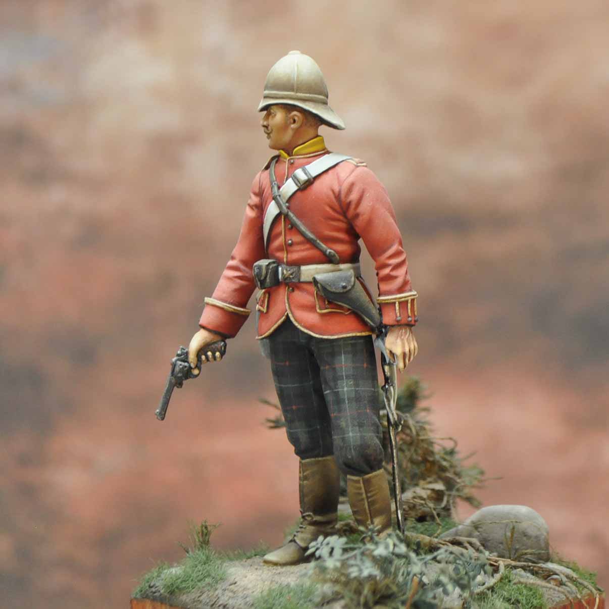Art Girona International Serie Officier 91st Highlanders 1879