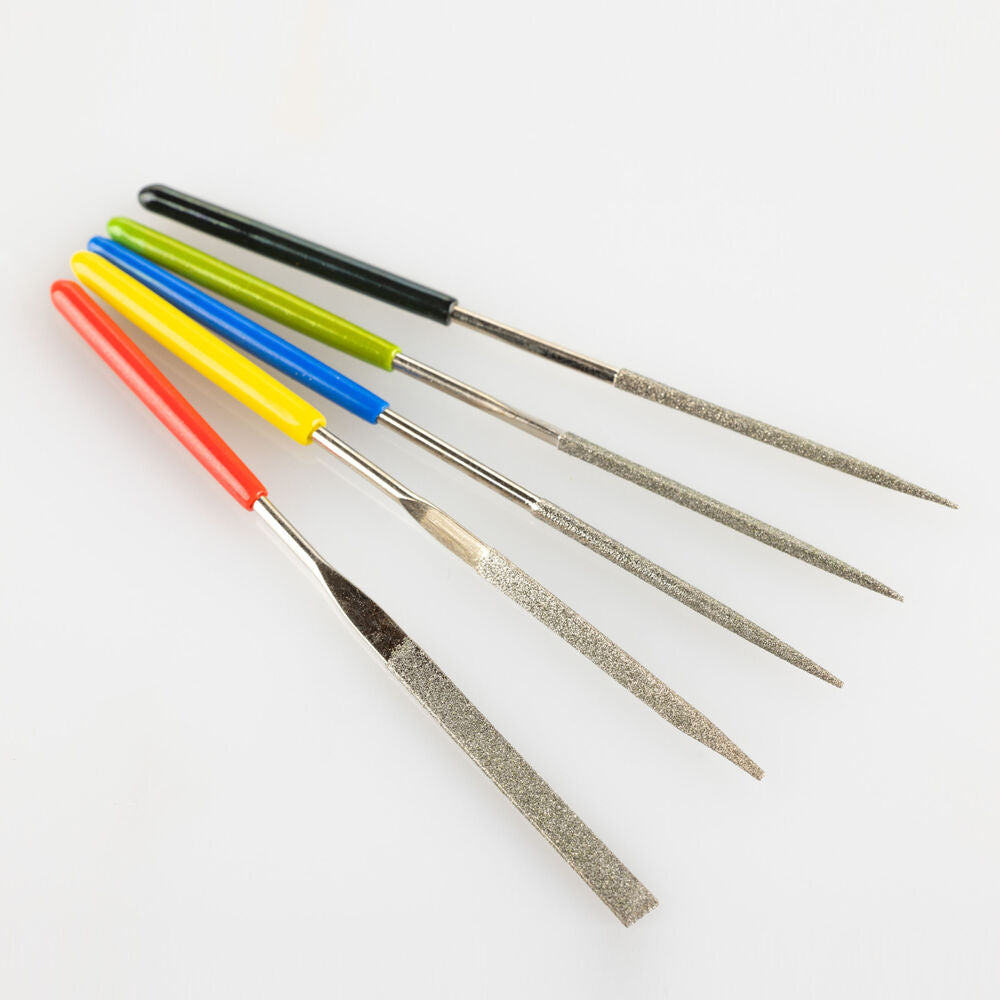 Heller Historical Collection set 5 limes diamantées 100 mm