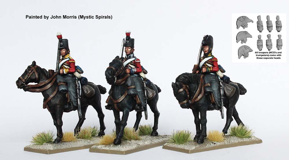 Perry Miniatures Napoleonic BH 166 dragons britanniques 28mm