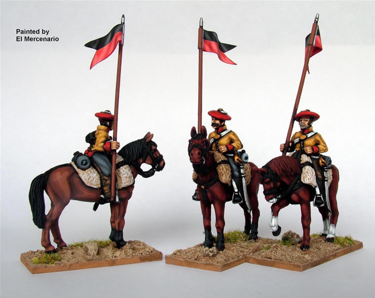 Perry CAT18 lanciers figurines 28mm lance haute à cheval