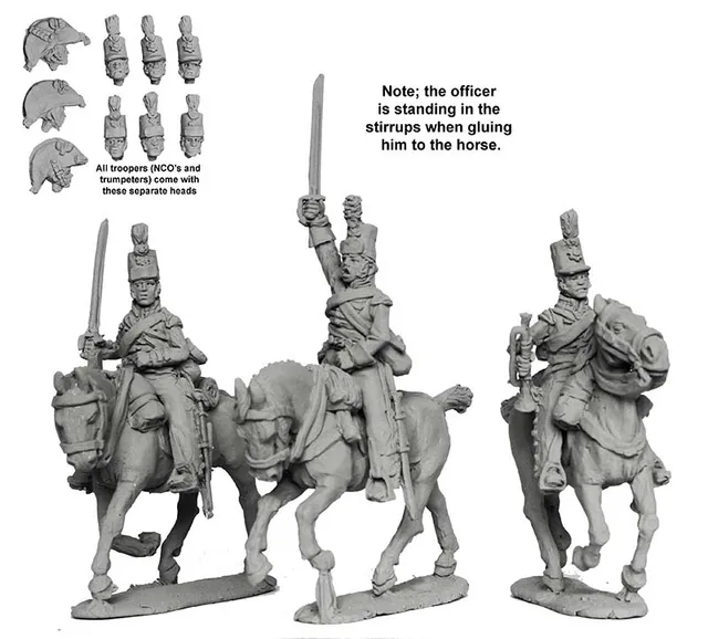 Perry Miniatures Napoleonic BH157 figurines dragons lourds