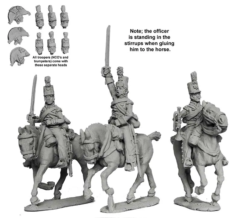 Perry Miniatures Napoleonic BH157 figurines dragons lourds