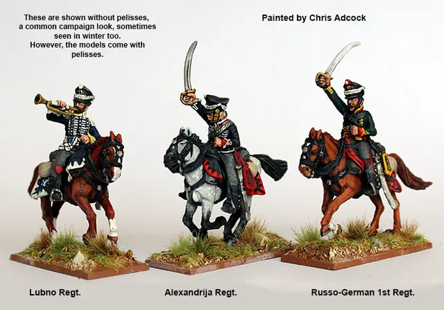 Perry Miniatures Napoleonic RN 51 figurines hussards russes galop