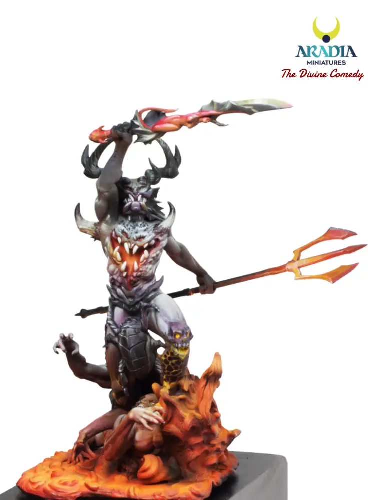 Aradia Minis Dante's Divine Comedy Phlegethon figurine résine