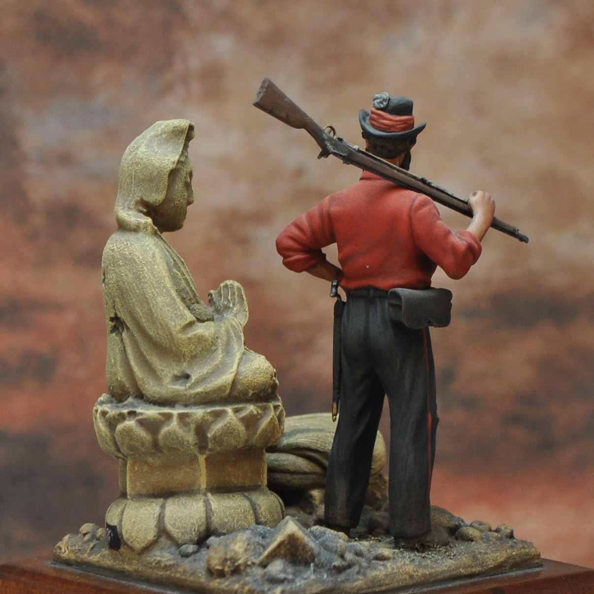 ART GIRONA International Serie Shanghai 1860 figurine soldat