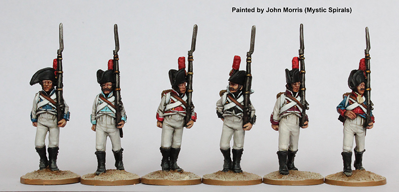 Perry Miniatures Napoleonic SPA2 fusiliers figurines marche 1808