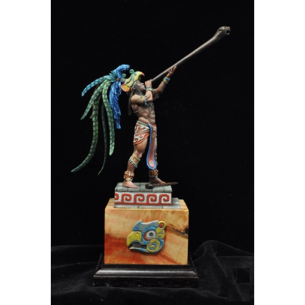 ART GIRONA Miniatures Quetzal figurine guerrier maya