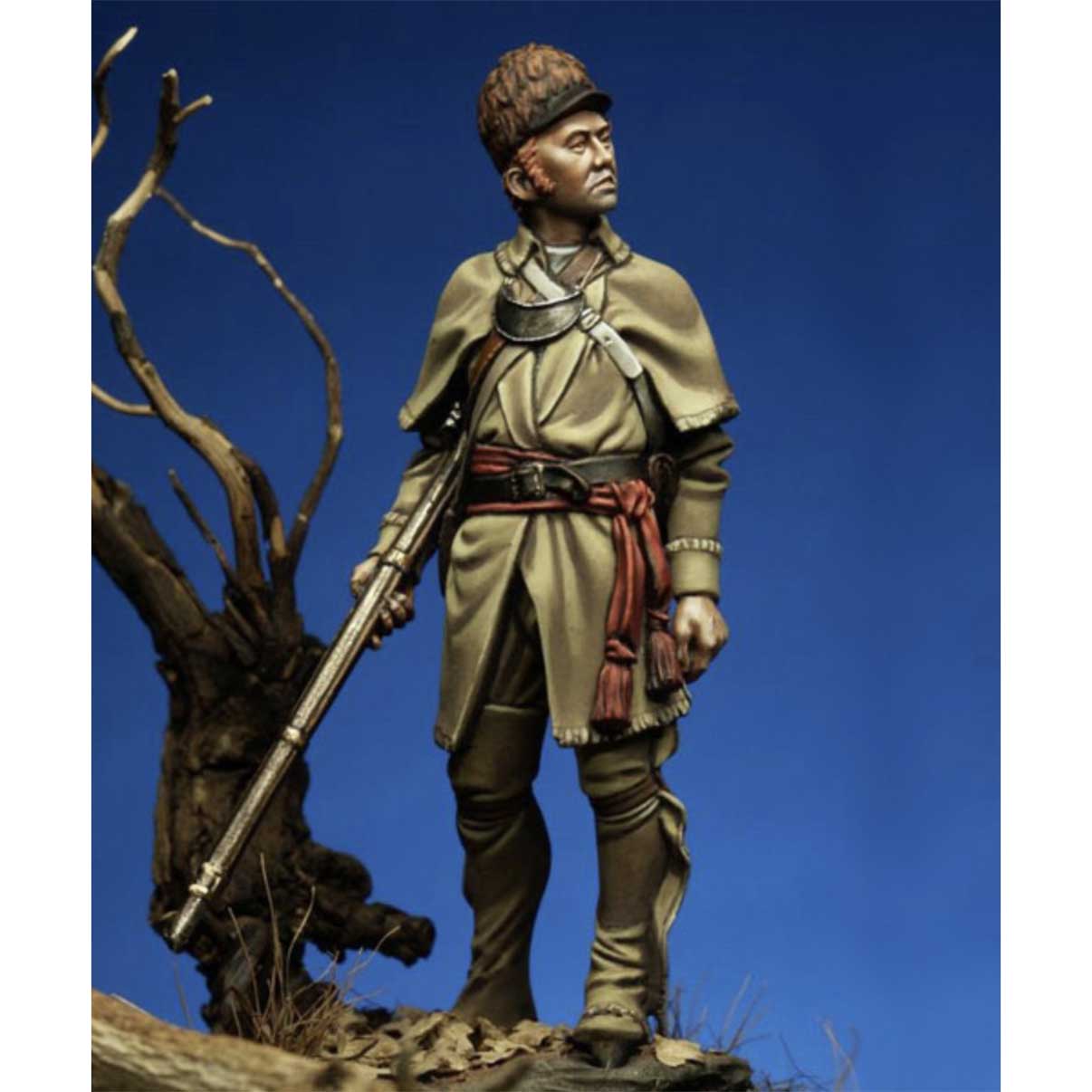 Art Girona Miniatures William Clark figurine à peindre trappeur