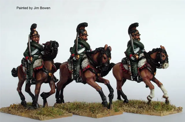 Perry Napoleonic FN39 chasseurs à cheval figurines 28mm